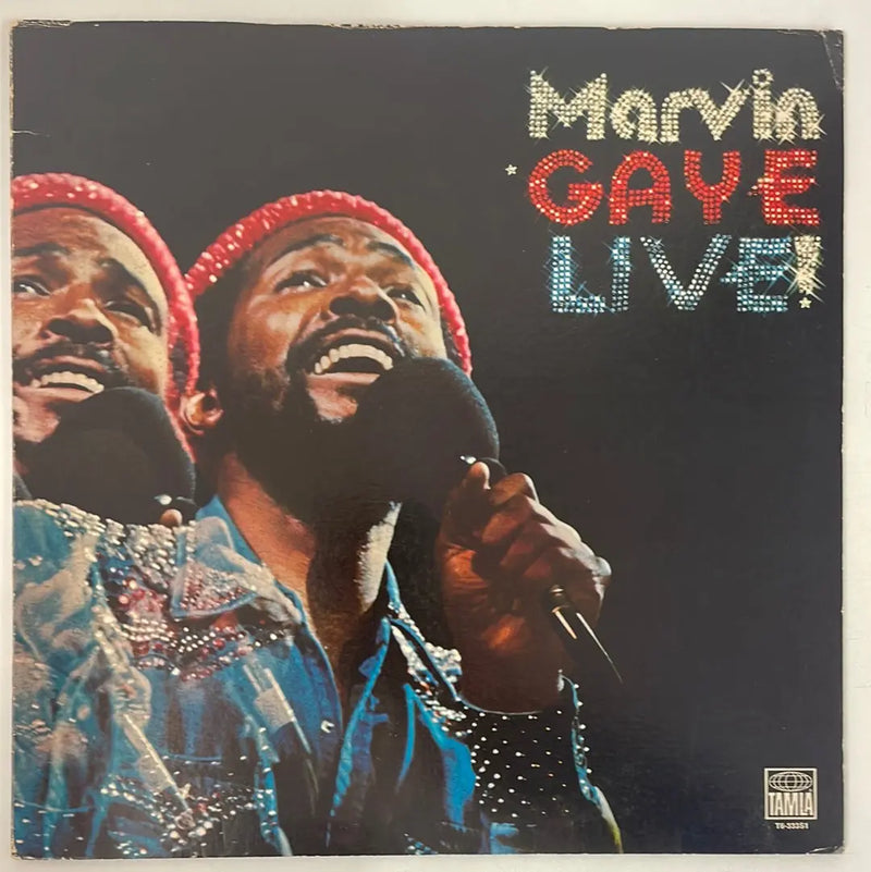 Marvin Gaye - Live! - Tamla/Motown US mid 70's VG+/VG+