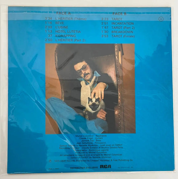 Michel Colombier - L'héritier o.s.t. - A & M Records FR 1973 1st press VG+/VG+