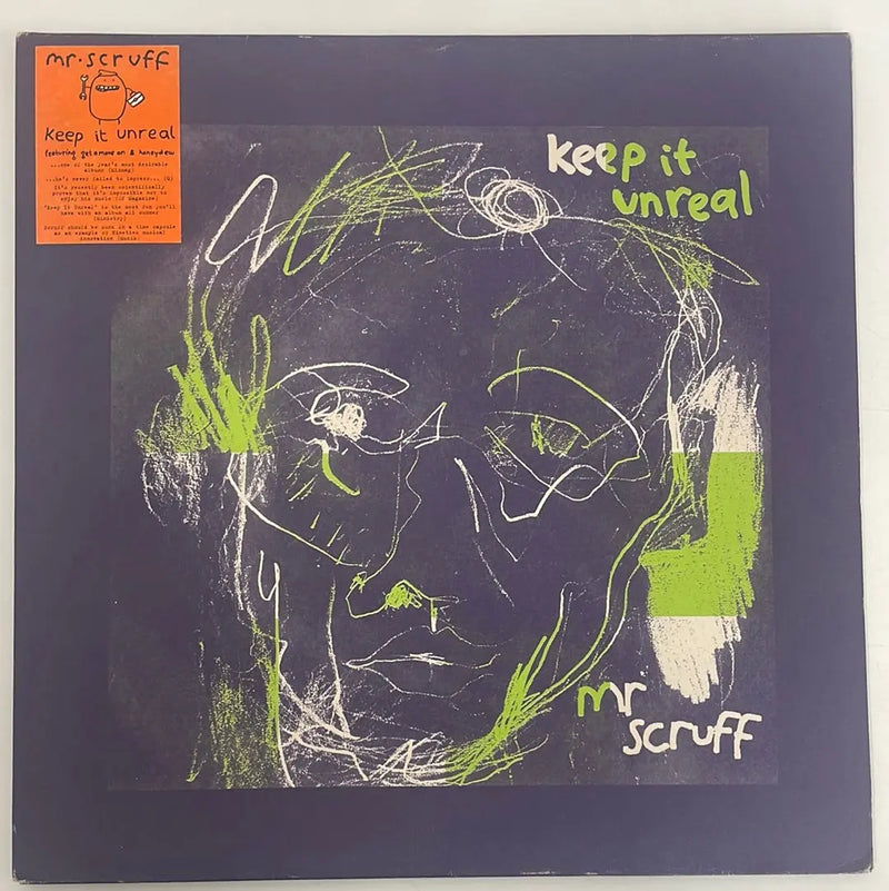 Mr Scruff - Keep it unreal - Ninja Tune UK 1999 1st press VG+/VG+