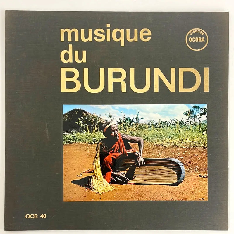 Musique du Burundi - Ocora FR 1968 1st press VG+/VG