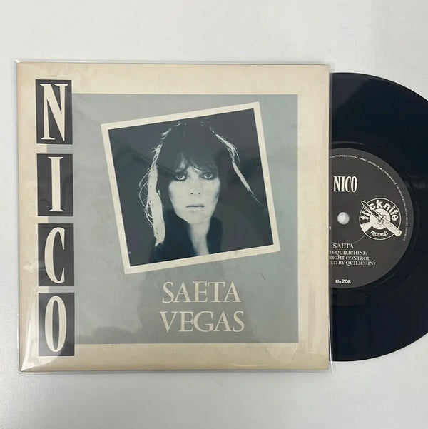 Nico - Saëta/Vega - Flicknife UK 1981 1st press VG+/VG+
