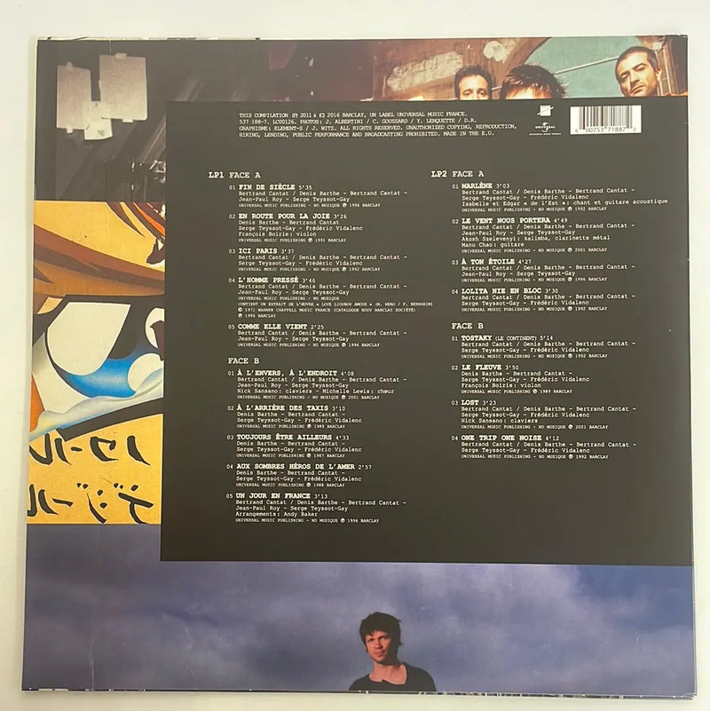 Noir Désir - Soyons désinvoltes, n'ayons l'air de rien - Barclay FR 2016 1st press NM/VG+