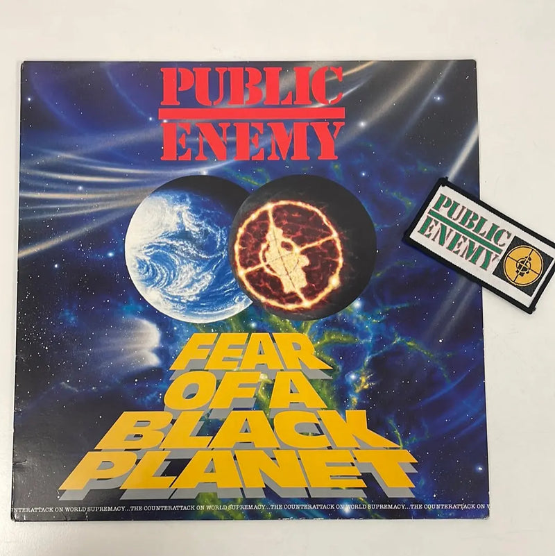 Public Enemy - Fear of a black planet - Def Jam EU 1990 NM/VG+