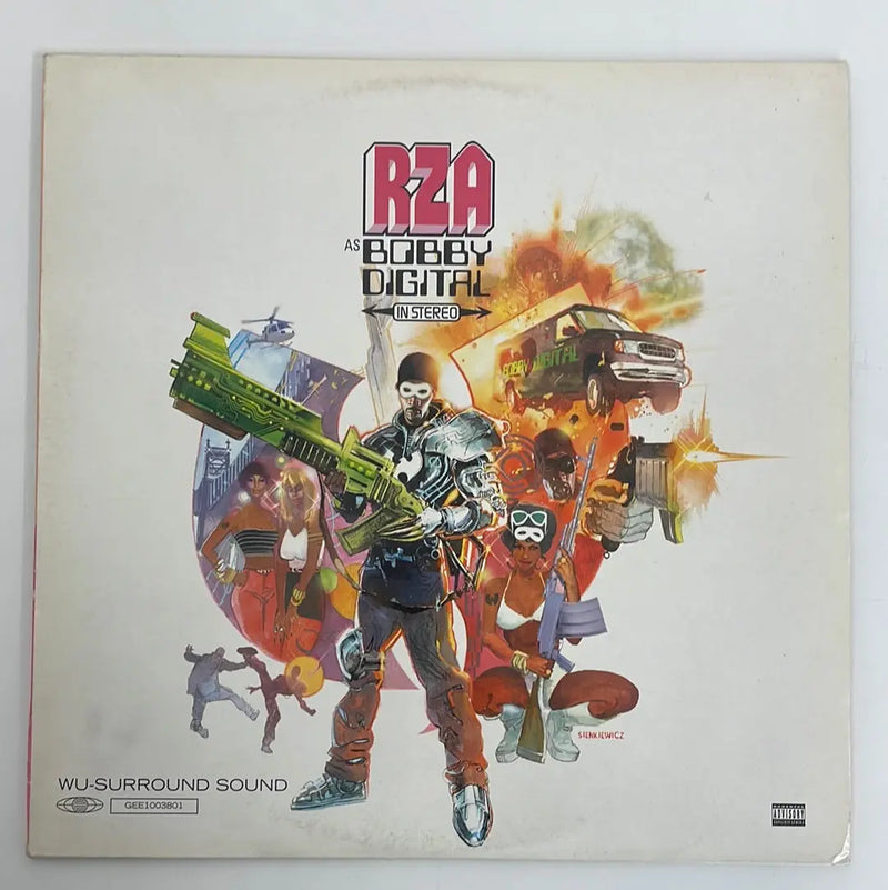 RZA as Bobby Digital - Bobby Digital in stereo - Gee Street UK 1998 1st press VG/VG+