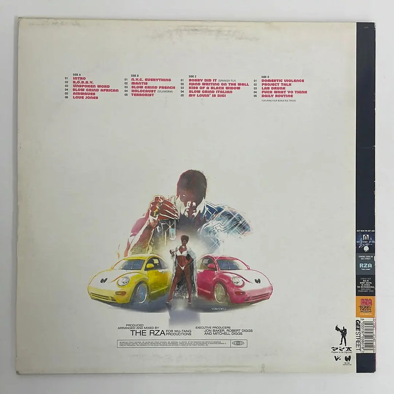 RZA as Bobby Digital - Bobby Digital in stereo - Gee Street UK 1998 1st press VG/VG+