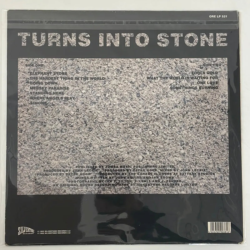 The Stone Roses - Turns into stone - Silverstone Records UK 1992 1st press VG+/VG+