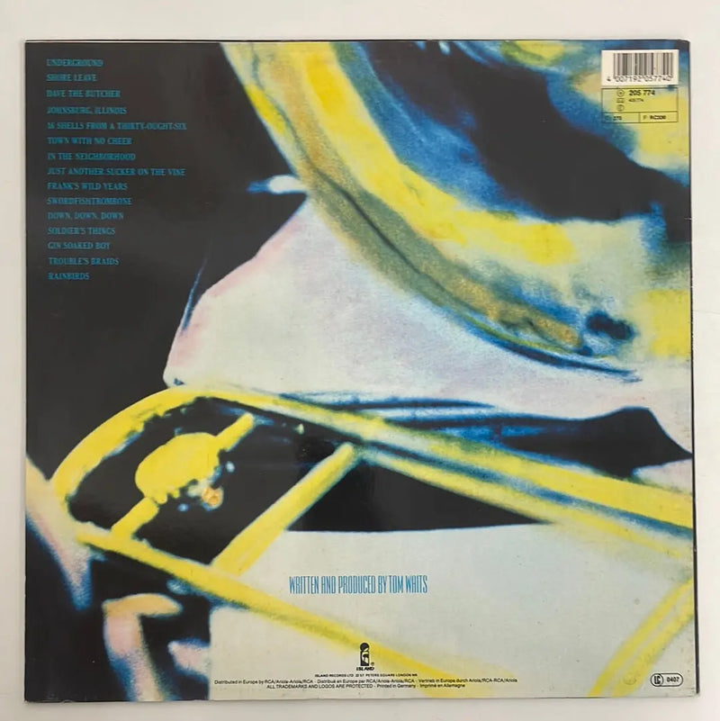 Tom Waits - Swordfishtrombones - Island EU 1986 NM/VG+