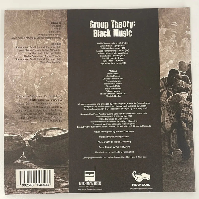 Tumi Mogorosi - Group Theory: Black Music - Mushroom Hour Half Hour EU 2022 NM/NM