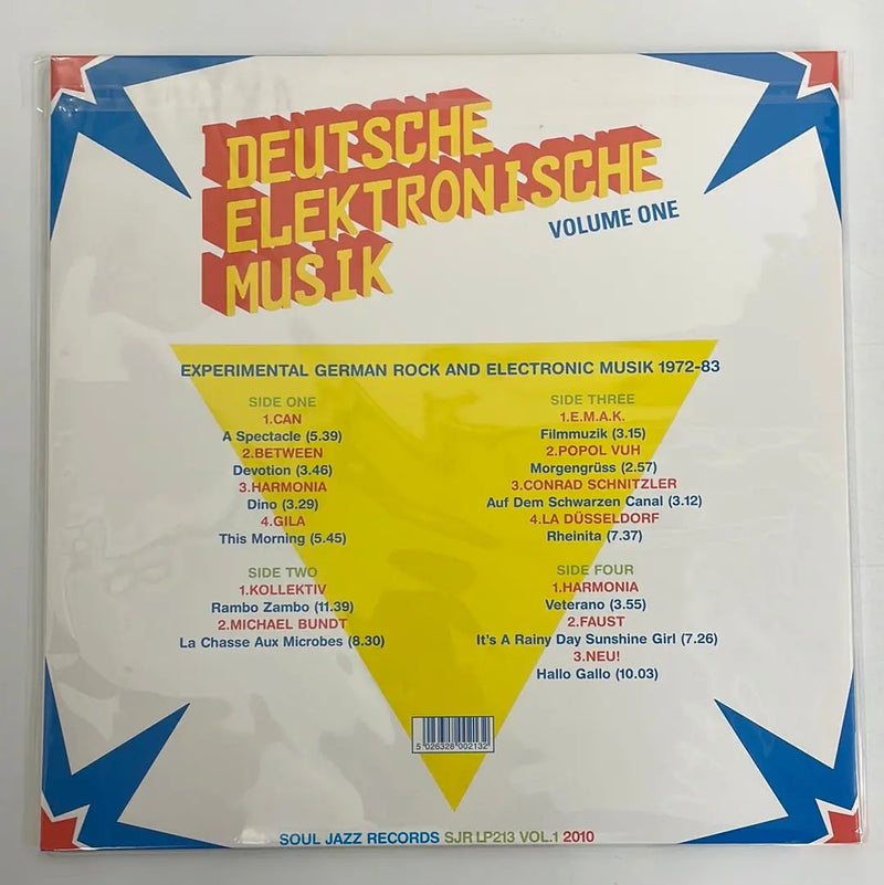 Various - Deutsche Elektronische Musik, Volume One - Soul Jazz Records UK 2010 1st press NM/NM